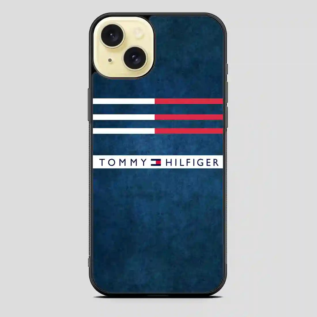 Tommy Hilfiger Blue iPhone 15 Plus Case