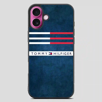 Tommy Hilfiger Blue iPhone 16 Plus Case