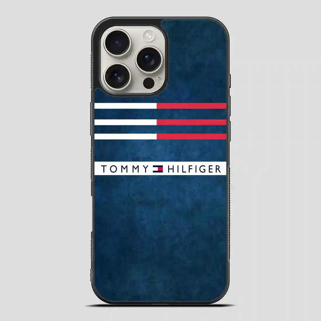 Tommy Hilfiger Blue iPhone 16 Pro Max Case