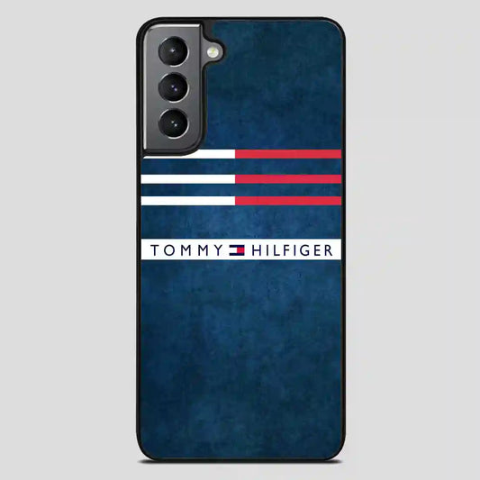 Tommy Hilfiger Blue Samsung Galaxy S21 Plus Case