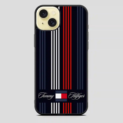 Tommy Hilfiger Line iPhone 15 Plus Case