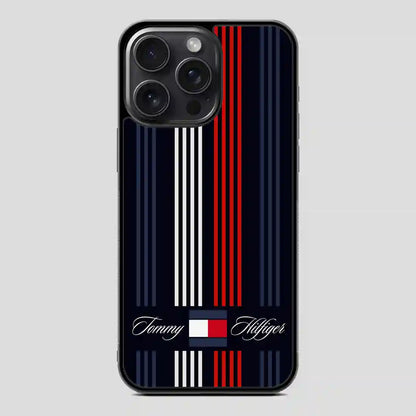 Tommy Hilfiger Line iPhone 15 Pro Case