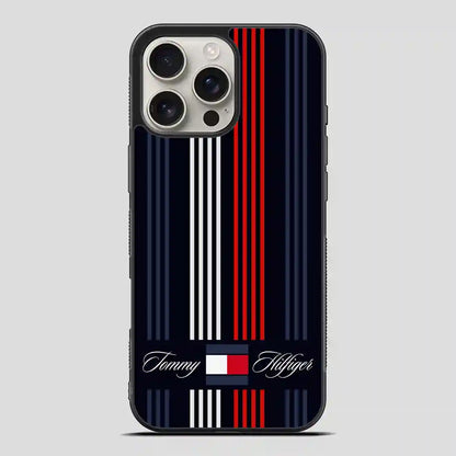 Tommy Hilfiger Line iPhone 16 Pro Max Case