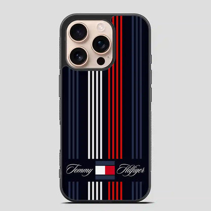 Tommy Hilfiger Line iPhone 16 Pro Case