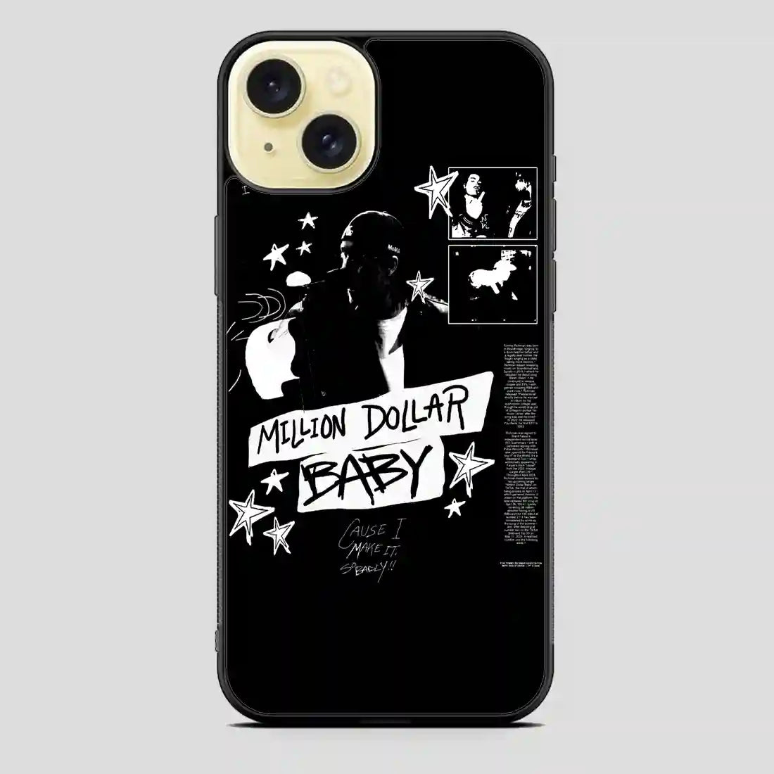 Tommy Richman Million Dollar Baby iPhone 15 Plus Case