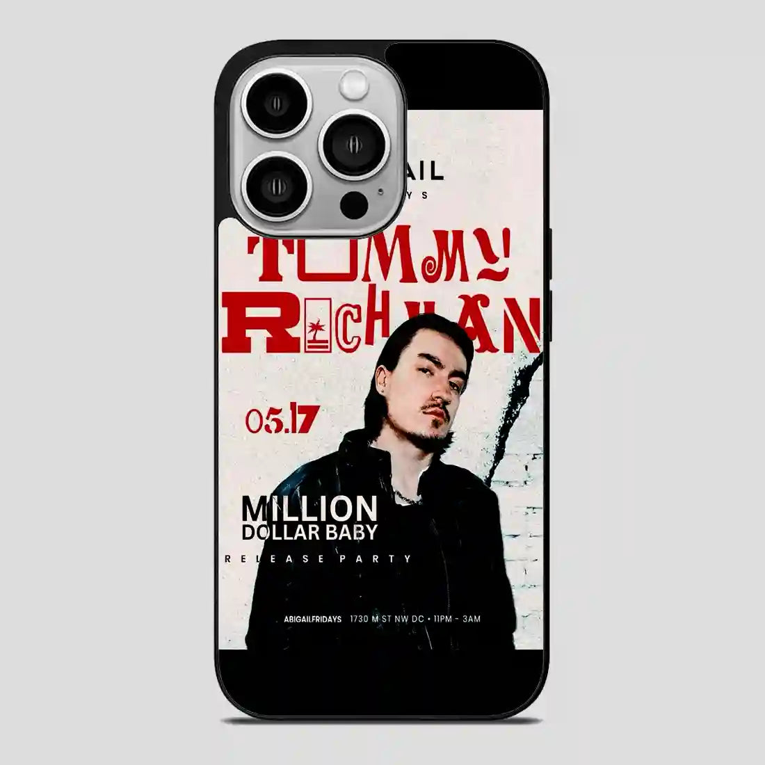 Tommy Richman Million Dollar Baby Live iPhone 14 Pro Case