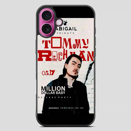 Tommy Richman Million Dollar Baby Live iPhone 16 Plus Case