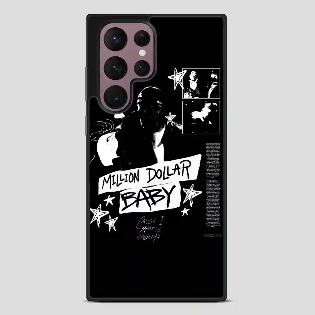 Tommy Richman Million Dollar Baby Samsung Galaxy S22 Ultra Case