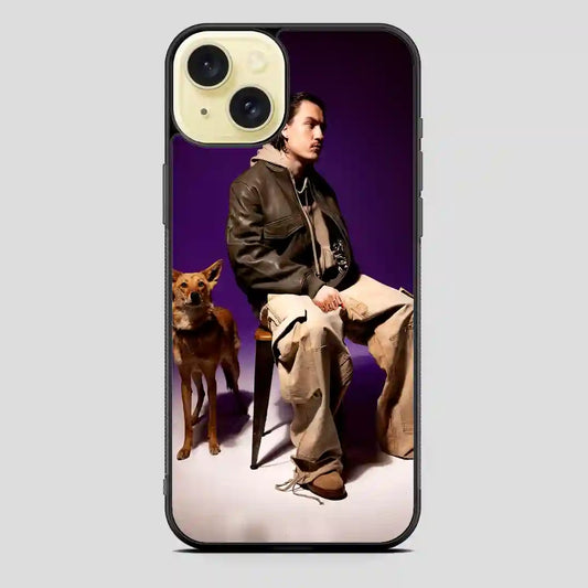 Tommy Richman Wallpaper iPhone 15 Plus Case