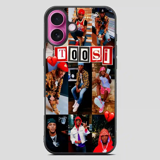 Toosii Rap iPhone 16 Plus Case