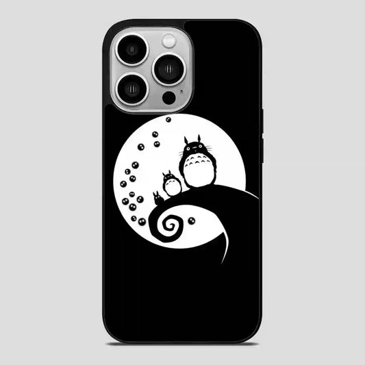 Totoro Black Style iPhone 14 Pro Case