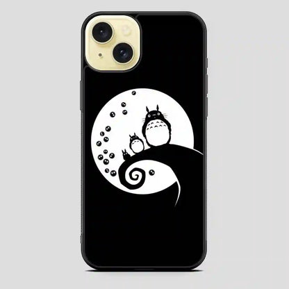 Totoro Black Style iPhone 15 Plus Case