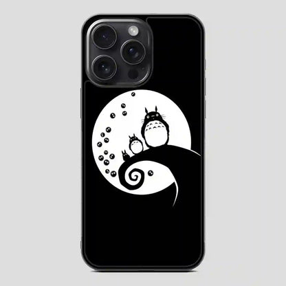 Totoro Black Style iPhone 15 Pro Case