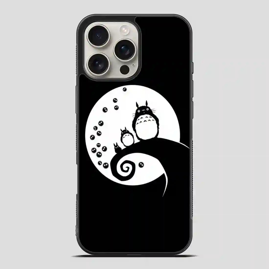 Totoro Black Style iPhone 16 Pro Max Case