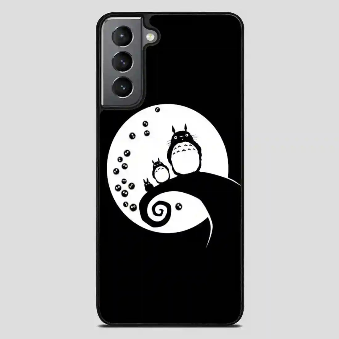 Totoro Black Style Samsung Galaxy S21 FE Case