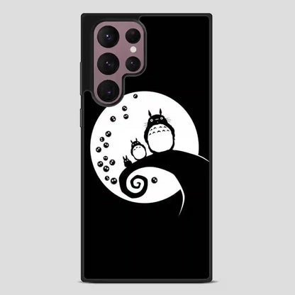 Totoro Black Style Samsung Galaxy S22 Ultra Case