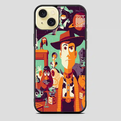 Toy Story Poster iPhone 15 Plus Case