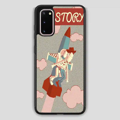 Toy Story Poster Retro Samsung Galaxy S20 Case