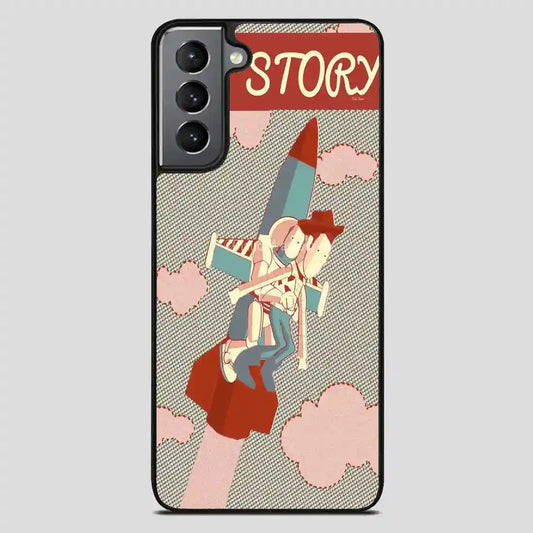 Toy Story Poster Retro Samsung Galaxy S21 FE Case