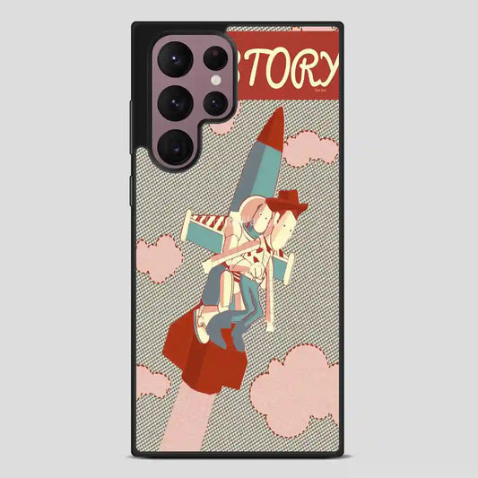 Toy Story Poster Retro Samsung Galaxy S22 Ultra Case