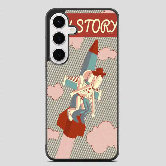 Toy Story Poster Retro Samsung Galaxy S24 Plus Case