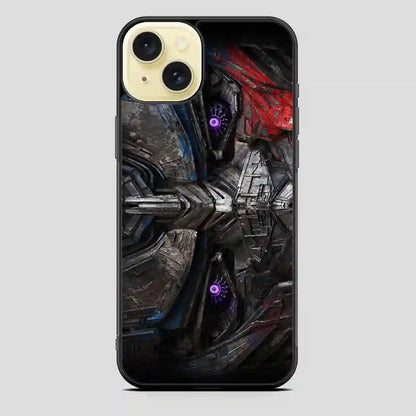 Transformers The Last Knight Optimus Prime iPhone 15 Plus Case