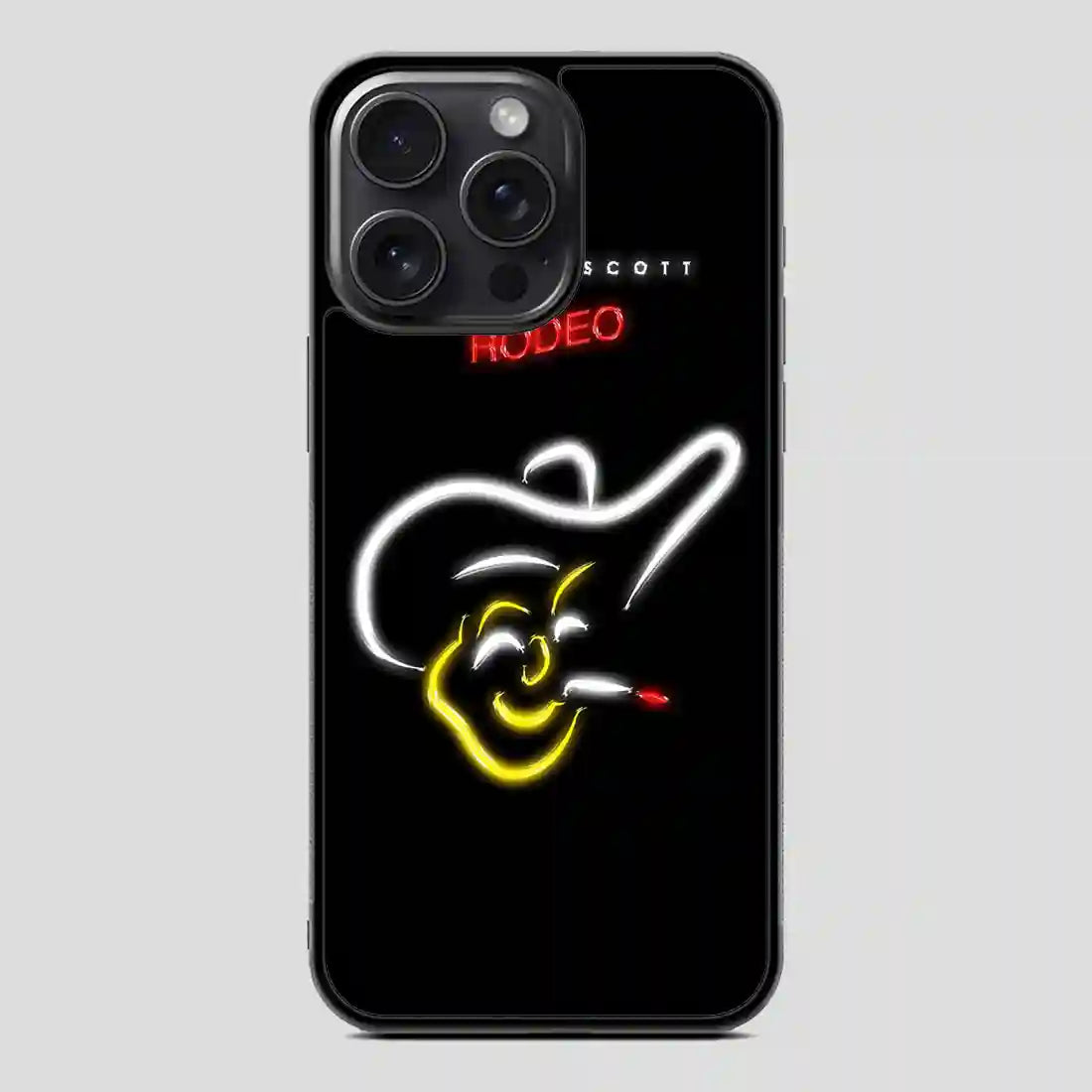 Travis Scott Rodeo Retro iPhone 15 Pro Case