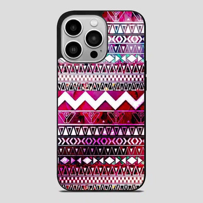 Tribal Aztec iPhone 14 Pro Case