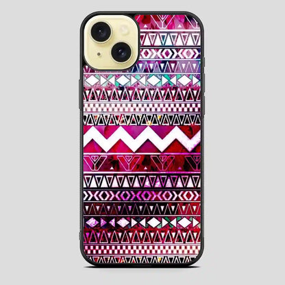 Tribal Aztec iPhone 15 Plus Case