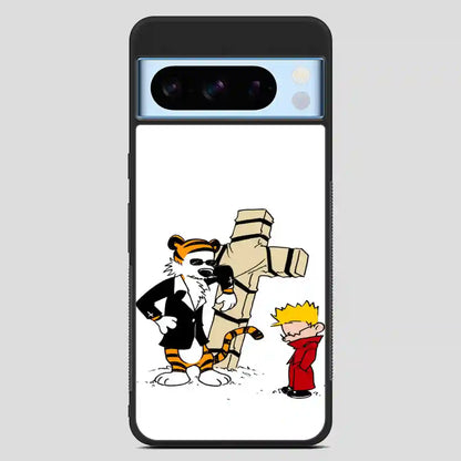 Trigun Calvin And Hobbes Fresh Google Pixel 8 Pro Case