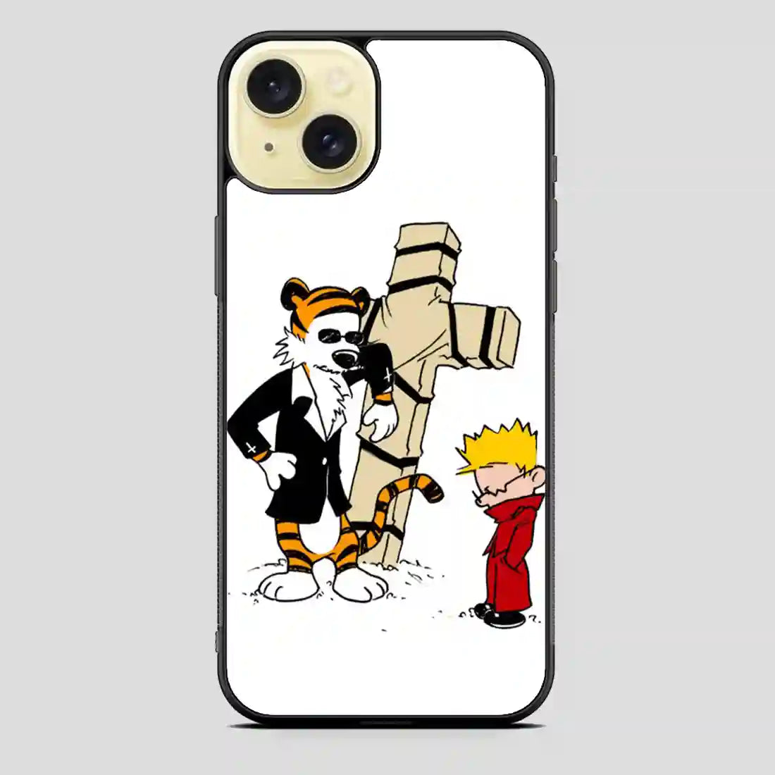 Trigun Calvin And Hobbes Fresh iPhone 15 Plus Case