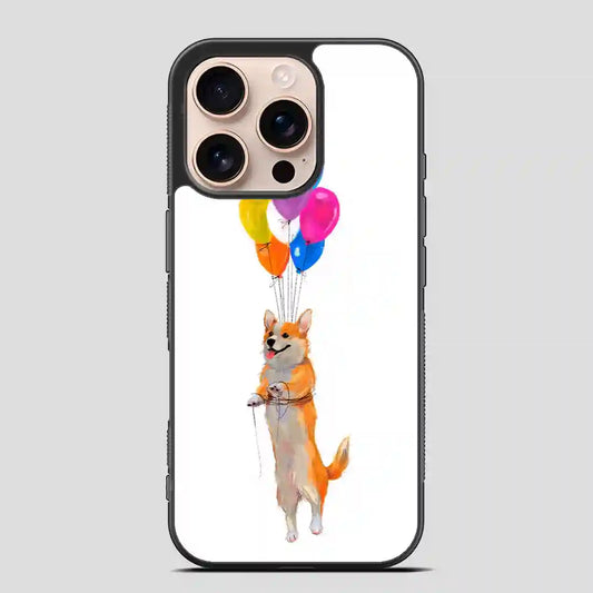 Up Corgis iPhone 16 Pro Case