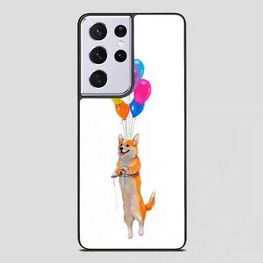 Up Corgis Samsung Galaxy S21 Ultra Case