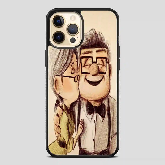 Up Disney Pixar Carl And Ellie iPhone 12 Pro Case