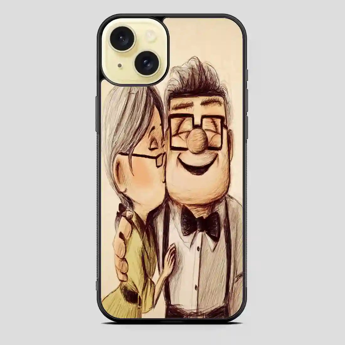 Up Disney Pixar Carl And Ellie iPhone 15 Plus Case