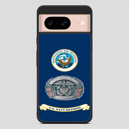 Us Navy Retired Google Pixel 8 Case