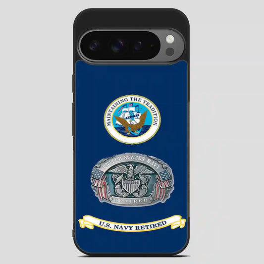 Us Navy Retired Google Pixel 9 Pro XL Case