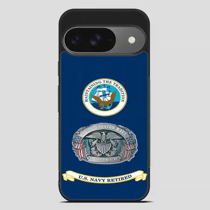 Us Navy Retired Google Pixel 9 Case