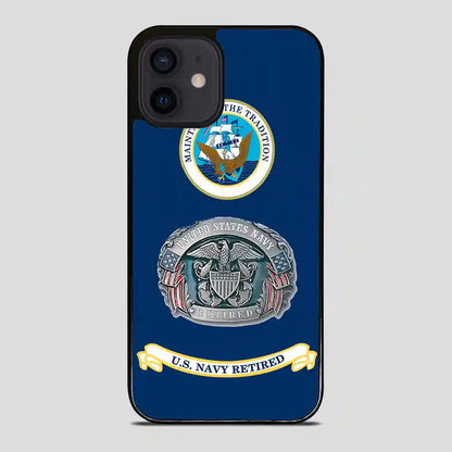 Us Navy Retired iPhone 12 Mini Case