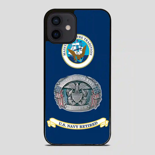 Us Navy Retired iPhone 12 Mini Case