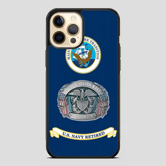 Us Navy Retired iPhone 12 Pro Case