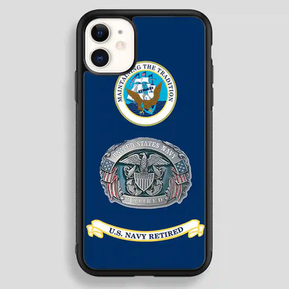 Us Navy Retired iPhone 12 Case