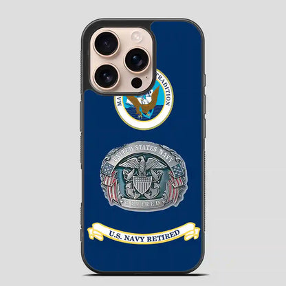 Us Navy Retired iPhone 16 Pro Case