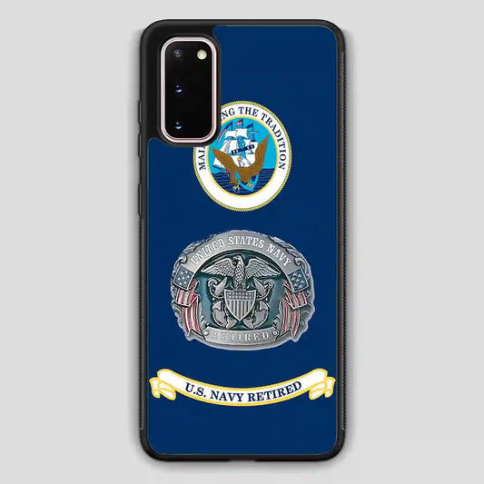 Us Navy Retired Samsung Galaxy S20 Case