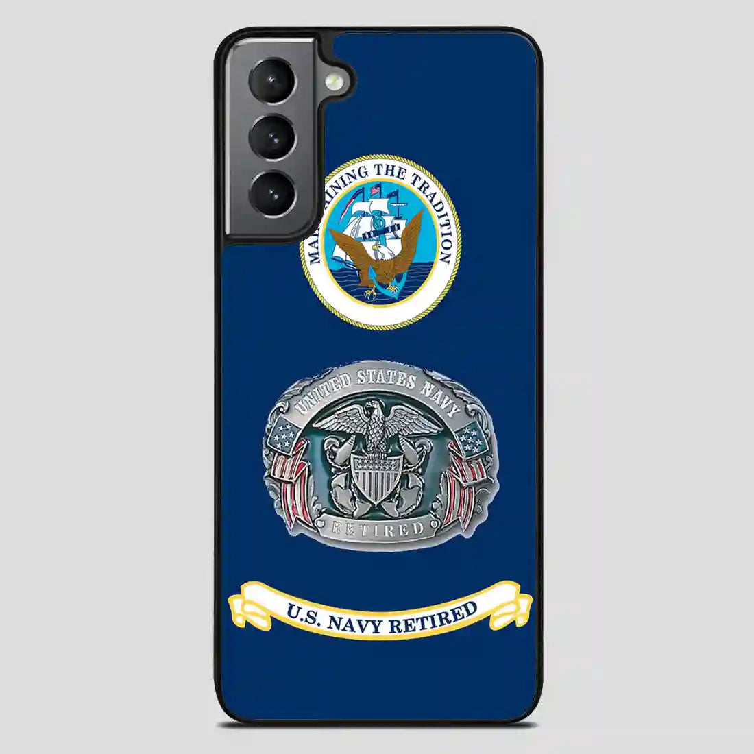 Us Navy Retired Samsung Galaxy S21 FE Case