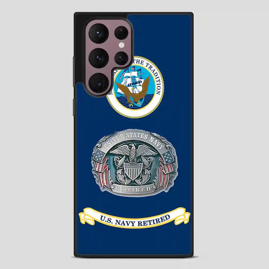 Us Navy Retired Samsung Galaxy S22 Ultra Case