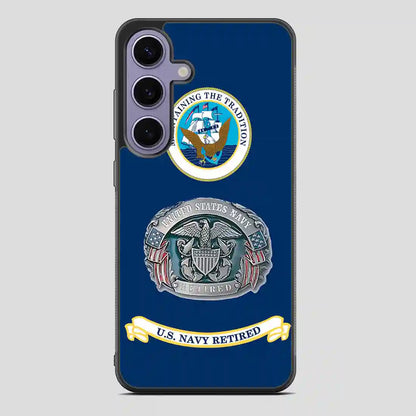 Us Navy Retired Samsung Galaxy S24 Case