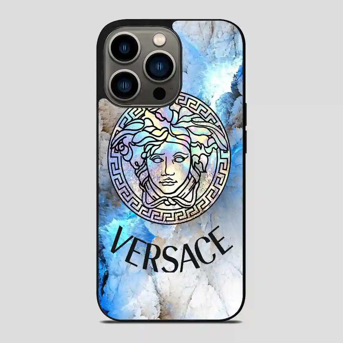 Versace Blue Art iPhone 13 Pro Case