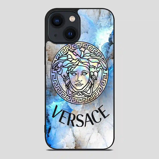 Versace Blue Art iPhone 14 Case