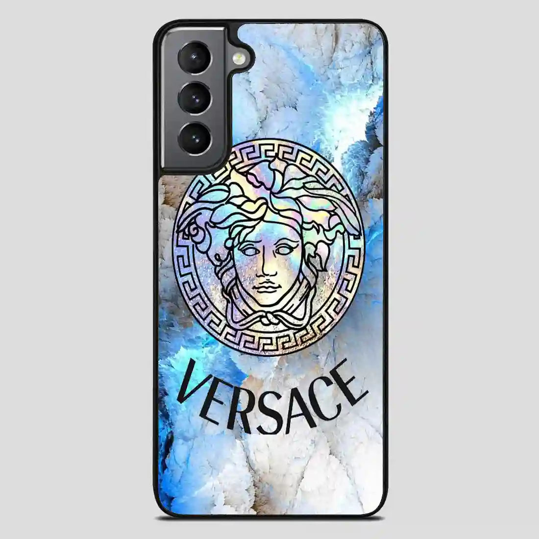 Versace Blue Art Samsung Galaxy S21 FE Case